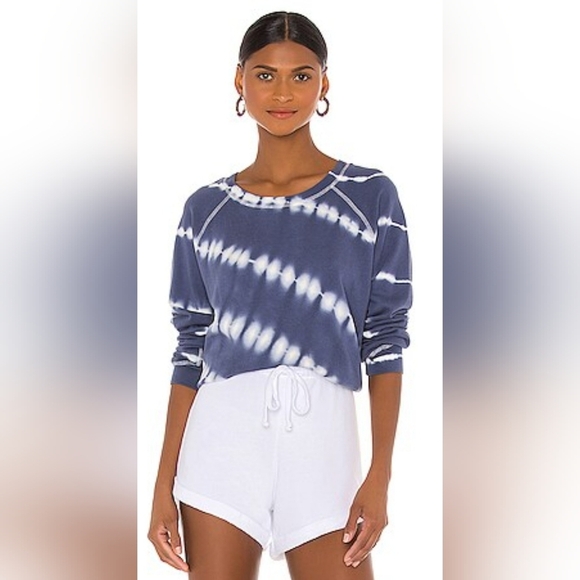 Rails Theo Sweatshirt in Sapphire Tie Dye Size M - Picture 1 of 14